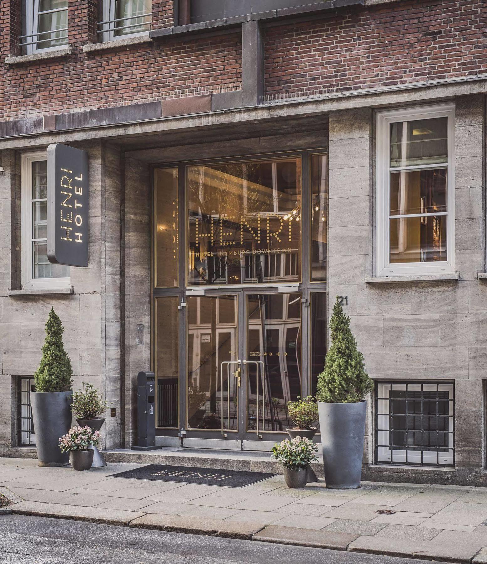Henri Hotel Hamburg Downtown Exterior foto